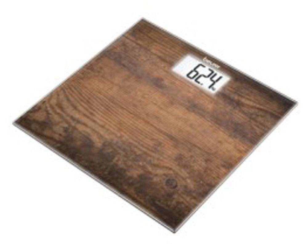 BASCULA BAÑO BEURER  GS-203 WOOD