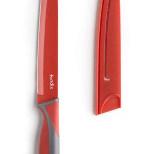 CUCHILLOS FUNDIX F2C2 FILE.ROJO 20CM